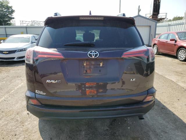 2T3ZFREV3JW454528 - 2018 TOYOTA RAV4 LE იასამნისფერი ფოტო 6