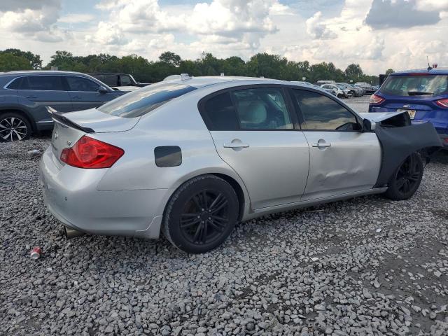 JN1CV6AP5DM717704 - 2013 INFINITI G37 BASE SILVER photo 3