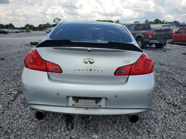 JN1CV6AP5DM717704 - 2013 INFINITI G37 BASE SILVER photo 6