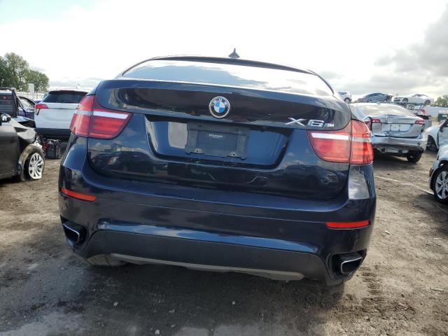 5UXFG8C53DL591066 - 2013 BMW X6 XDRIVE50I BLUE photo 6