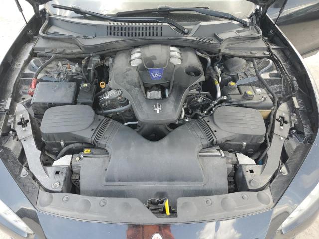 ZAM57RTA6E1091508 - 2014 MASERATI GHIBLI S BLACK photo 11