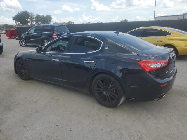 ZAM57RTA6E1091508 - 2014 MASERATI GHIBLI S BLACK photo 2
