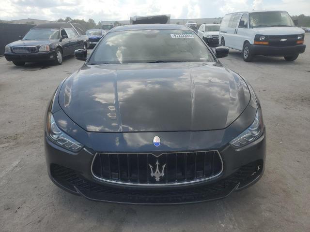 ZAM57RTA6E1091508 - 2014 MASERATI GHIBLI S BLACK photo 5