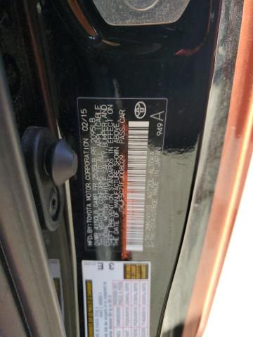 JTKJF5C71FJ008029 - 2015 TOYOTA SCION TC ORANGE photo 12