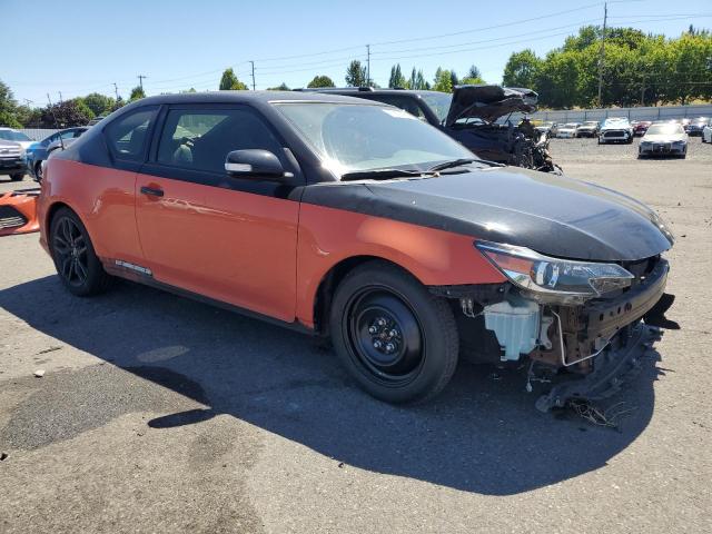 JTKJF5C71FJ008029 - 2015 TOYOTA SCION TC ORANGE photo 4