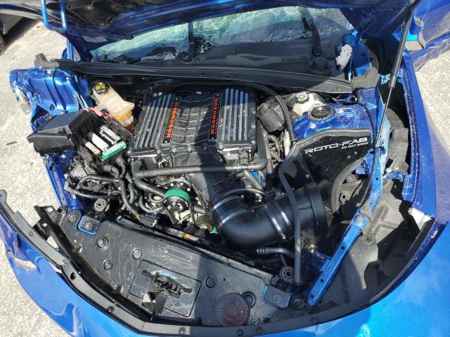 1G1FK1R67J0153146 - 2018 CHEVROLET CAMARO ZL1 蓝色 照片 11