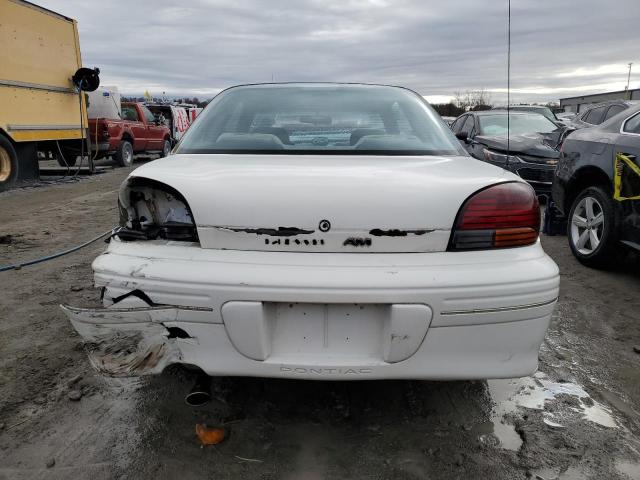 1G2NE12M0TM534775 - 1996 PONTIAC GRAND AM SE WHITE photo 6