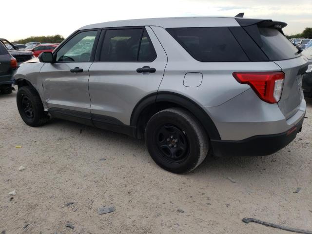 1FM5K8AB3MGC01656 - 2021 FORD EXPLORER POLICE INTERCEPTOR 灰色 照片 2
