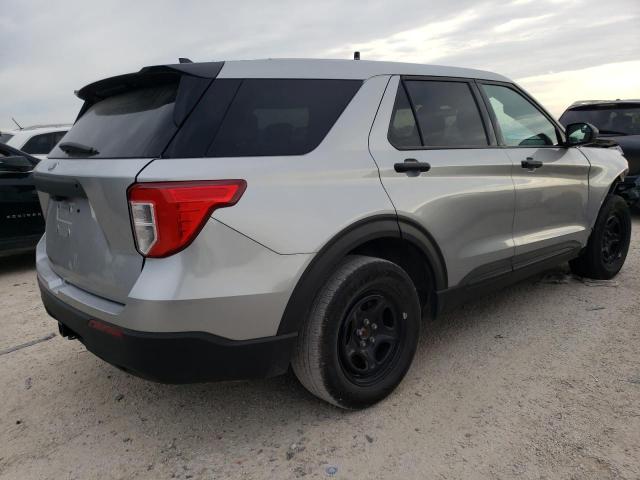 1FM5K8AB3MGC01656 - 2021 FORD EXPLORER POLICE INTERCEPTOR 灰色 照片 3