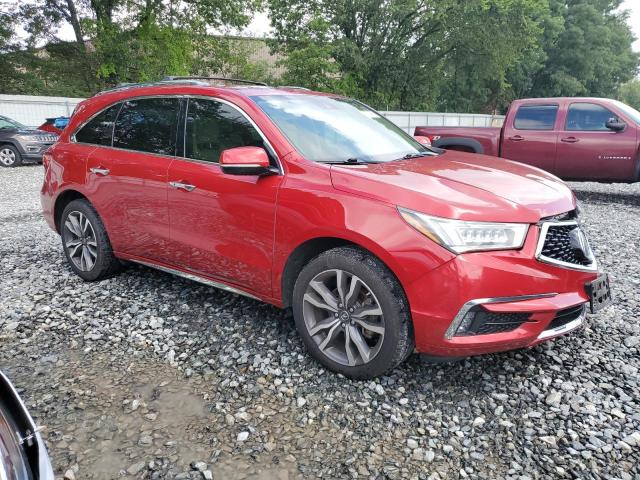 5J8YD4H81KL003727 - 2019 ACURA MDX ADVANCE RED photo 4