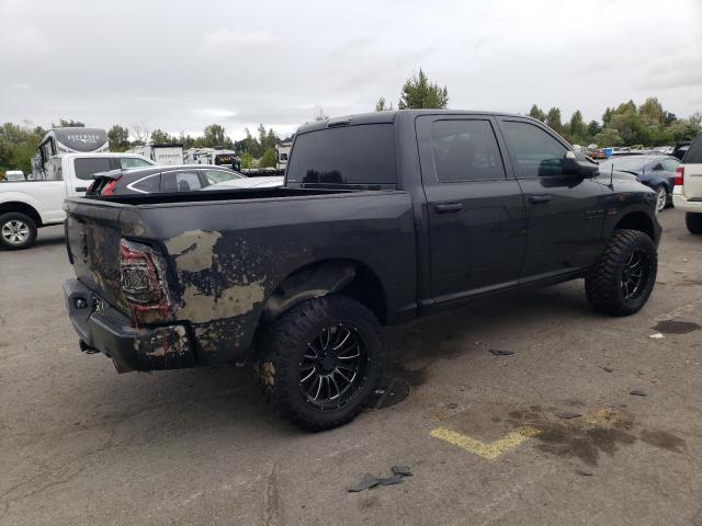 1C6RR7KT0JS352098 - 2018 RAM 1500 ST Czarny zdjęcie 3