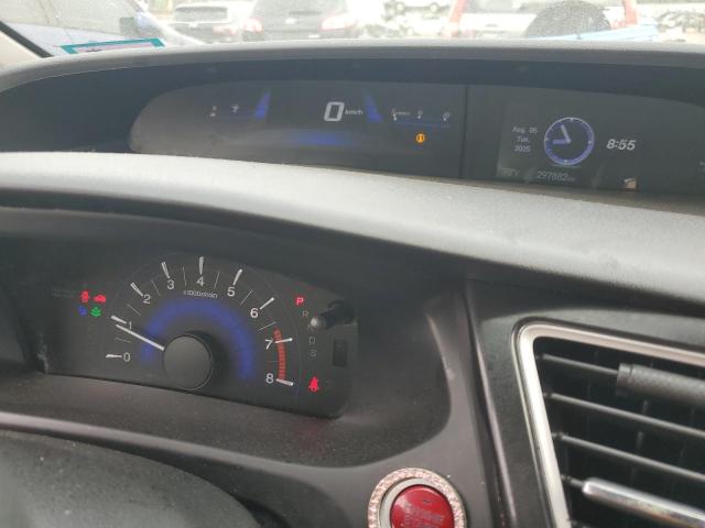 2HGFG3B84EH515968 - 2014 HONDA CIVIC EX WHITE photo 9