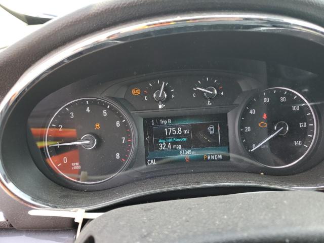 KL4CJASB0HB061034 - 2017 BUICK ENCORE PREFERRED ნაცრისფერი ფოტო 9