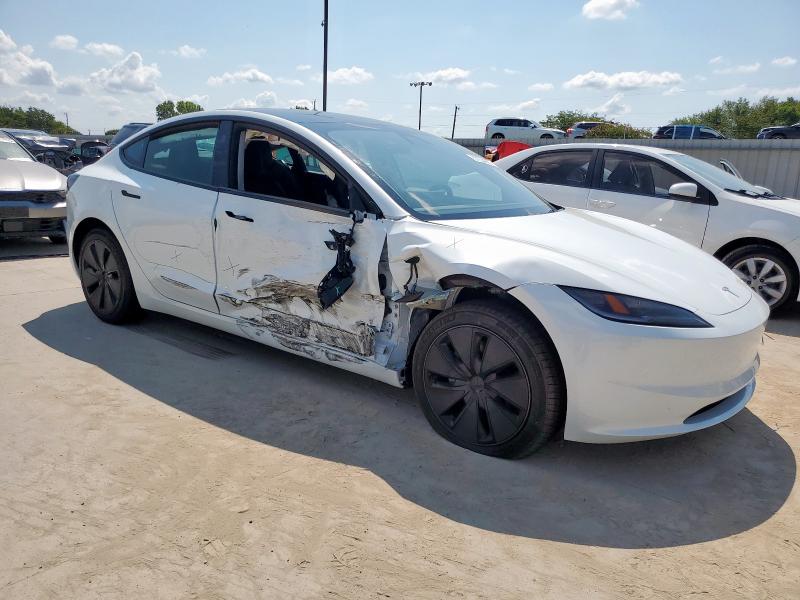 5YJ3E1EA2SF020521 - 2025 TESLA MODEL 3 WHITE photo 4