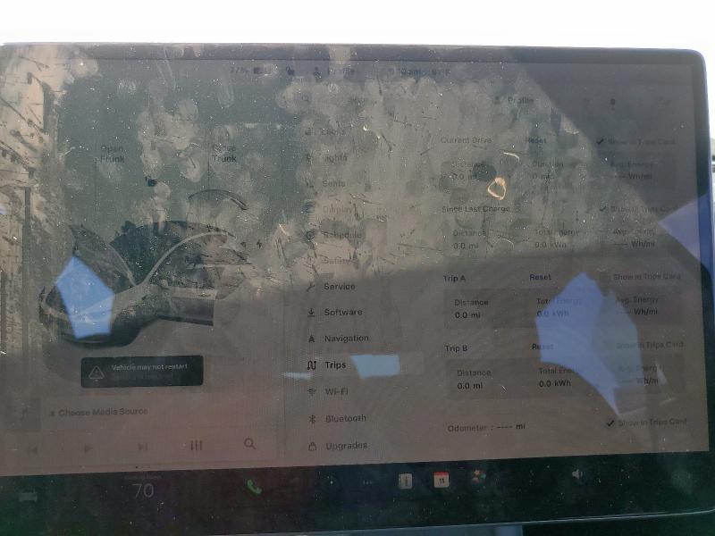 5YJ3E1EA2SF020521 - 2025 TESLA MODEL 3 WHITE photo 9