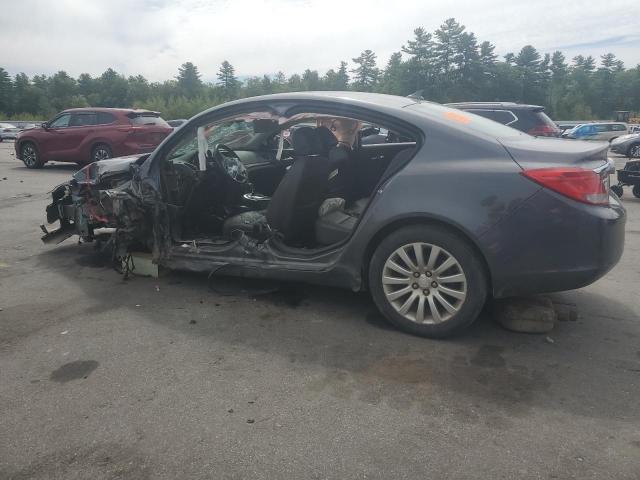 W04GN5EC1B1101023 - 2011 BUICK REGAL CXL GRAY photo 2