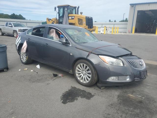 W04GN5EC1B1101023 - 2011 BUICK REGAL CXL GRAY photo 4