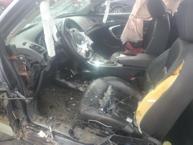 W04GN5EC1B1101023 - 2011 BUICK REGAL CXL GRAY photo 7