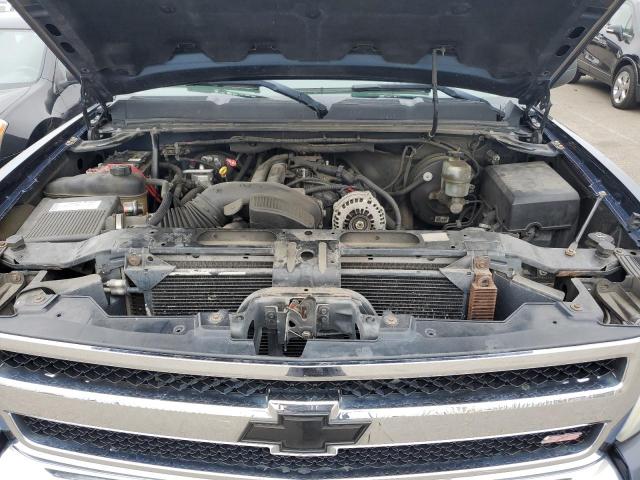 2GCEK13M771669370 - 2007 CHEVROLET silverado K1500 CREW CAB BLUE photo 11