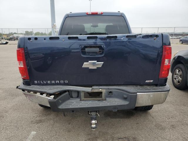 2GCEK13M771669370 - 2007 CHEVROLET silverado K1500 CREW CAB BLUE photo 6