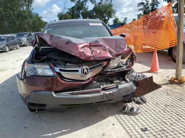 2HNYD28357H515092 - 2007 ACURA MDX TECHNOLOGY MAROON photo 5