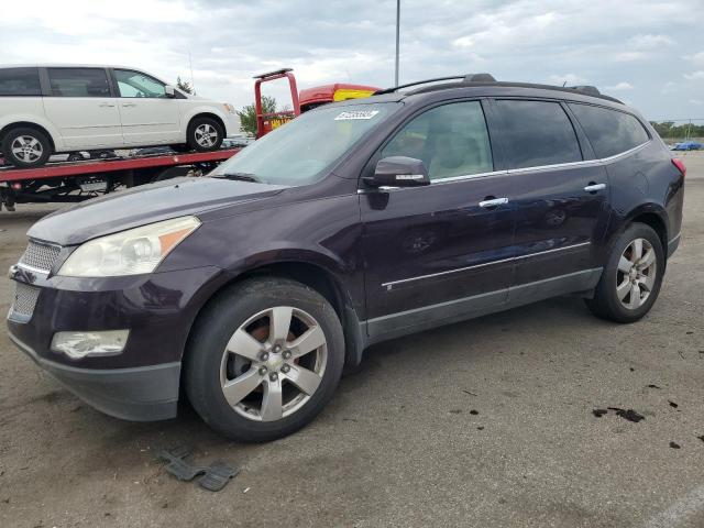 1GNEV33D49S135563 - 2009 CHEVROLET TRAVERSE LTZ BURGUNDY photo 1