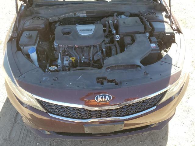 5XXGU4L17KG344490 - 2019 KIA OPTIMA EX MAROON photo 11