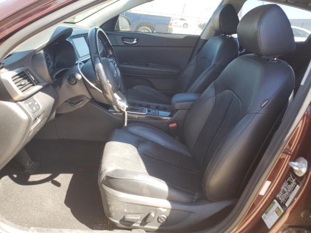 5XXGU4L17KG344490 - 2019 KIA OPTIMA EX MAROON photo 7