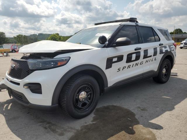1FM5K8AB0LGD00207 - 2020 FORD EXPLORER POLICE INTERCEPTOR WHITE photo 1