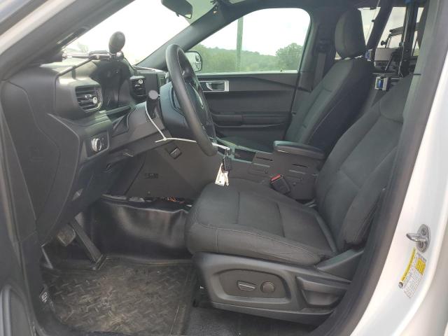 1FM5K8AB0LGD00207 - 2020 FORD EXPLORER POLICE INTERCEPTOR WHITE photo 7