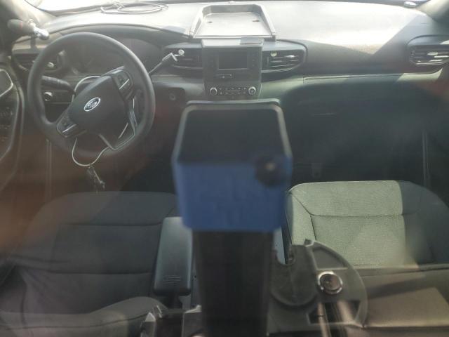 1FM5K8AB0LGD00207 - 2020 FORD EXPLORER POLICE INTERCEPTOR WHITE photo 8