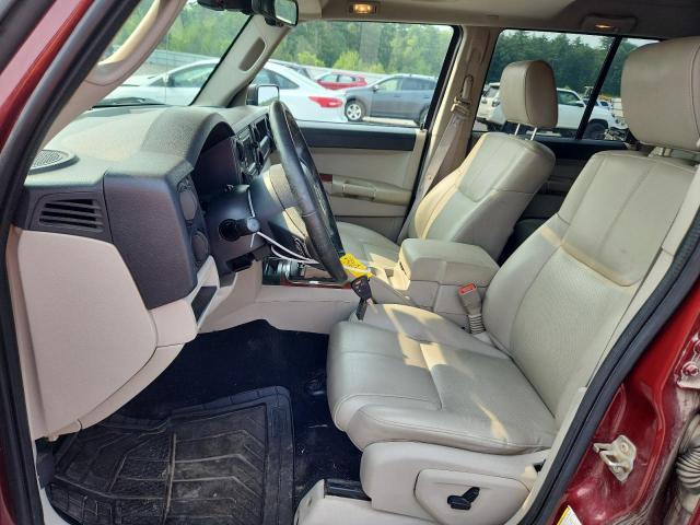 1J8HG58217C553226 - 2007 JEEP COMMANDER LIMITED Bordeaux photo 7