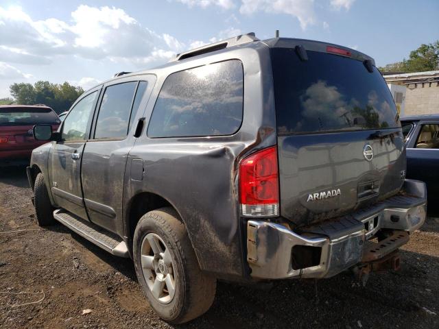 5N1AA08C17N718245 - 2007 NISSAN ARMADA SE CHARCOAL photo 2