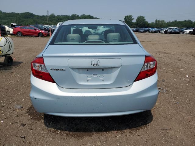 19XFB2F56CE069709 - 2012 HONDA CIVIC LX BLUE photo 6