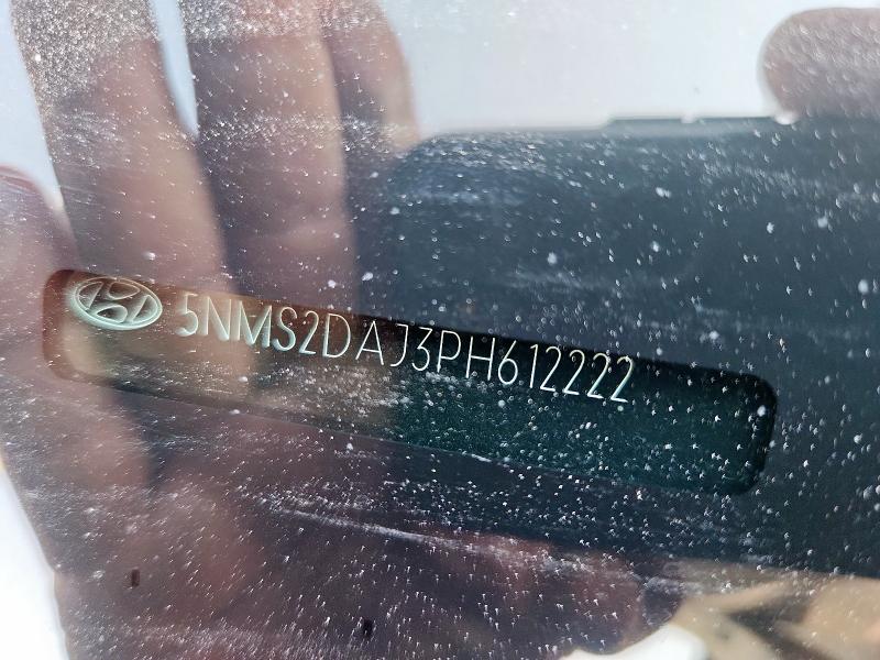 5NMS2DAJ3PH612222 - 2023 HYUNDAI SANTA FE SEL WHITE photo 13