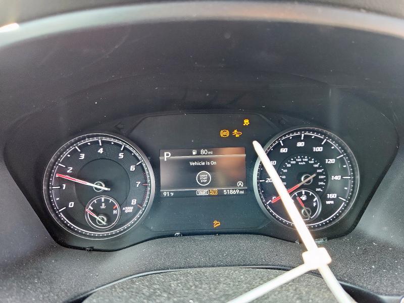 5NMS2DAJ3PH612222 - 2023 HYUNDAI SANTA FE SEL WHITE photo 9