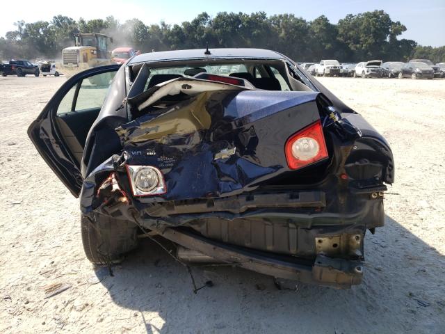 1G1ZH57B884282857 - 2008 CHEVROLET MALIBU 1LT 蓝色 照片 9