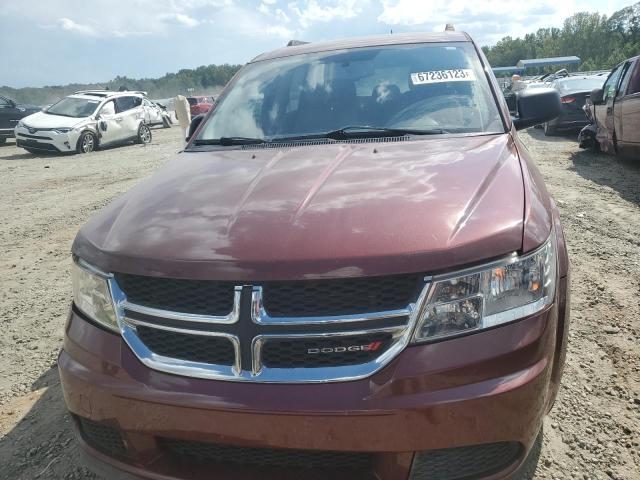 3C4PDCAB7ET173822 - 2014 DODGE JOURNEY SE BURGUNDY photo 5