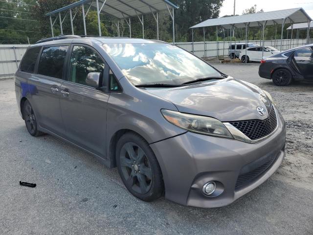 5TDXK3DC0FS552263 - 2015 TOYOTA SIENNA SPORT GRAY photo 4