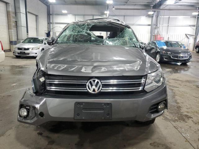 WVGBV7AX9FW524103 - 2015 VOLKSWAGEN TIGUAN S GRAY photo 5