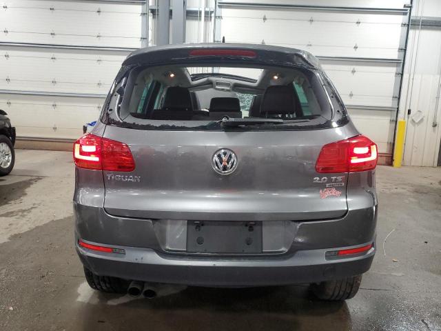 WVGBV7AX9FW524103 - 2015 VOLKSWAGEN TIGUAN S GRAY photo 6