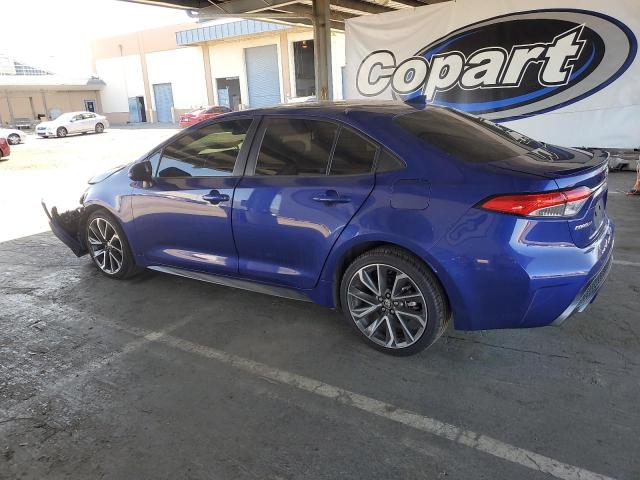5YFS4RCE7LP037288 - 2020 TOYOTA COROLLA SE 蓝色 照片 2