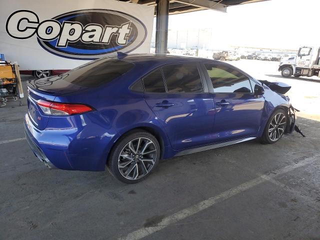 5YFS4RCE7LP037288 - 2020 TOYOTA COROLLA SE 蓝色 照片 3