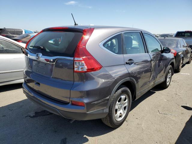 3CZRM3H37FG704495 - 2015 HONDA CR-V LX GRAY photo 3