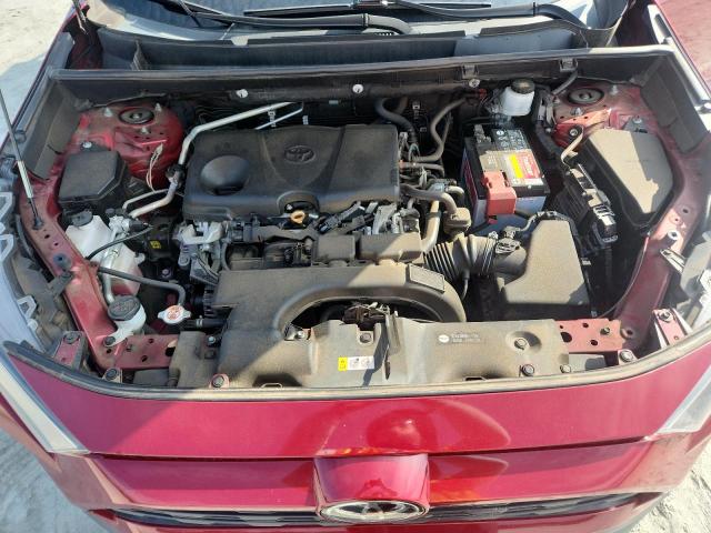 2T3H1RFV5MW136553 - 2021 TOYOTA RAV4 LE RED photo 11