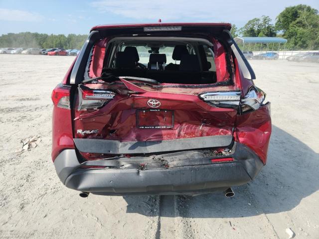 2T3H1RFV5MW136553 - 2021 TOYOTA RAV4 LE RED photo 6
