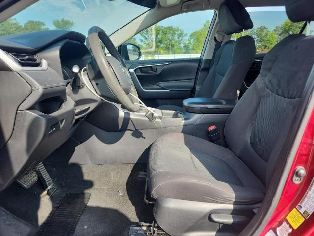 2T3H1RFV5MW136553 - 2021 TOYOTA RAV4 LE RED photo 7