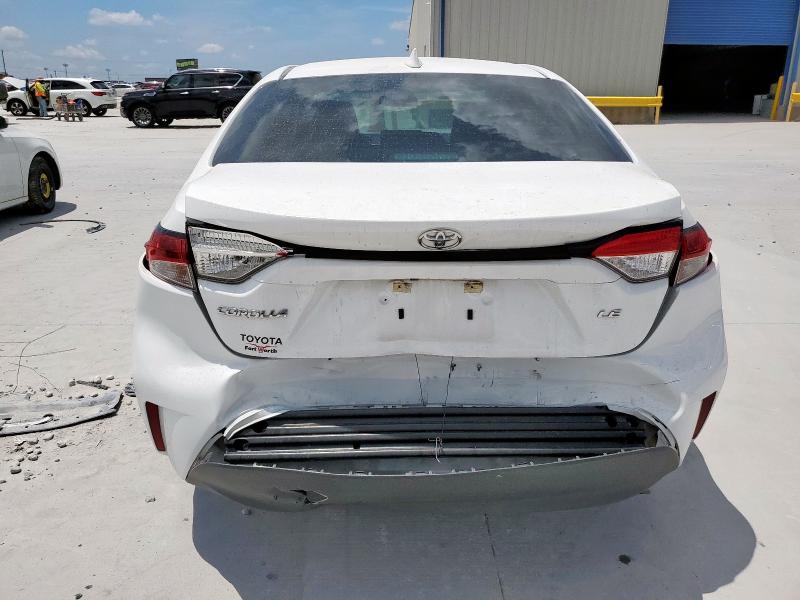 5YFB4MDE0PP006892 - 2023 TOYOTA COROLLA LE WHITE photo 6