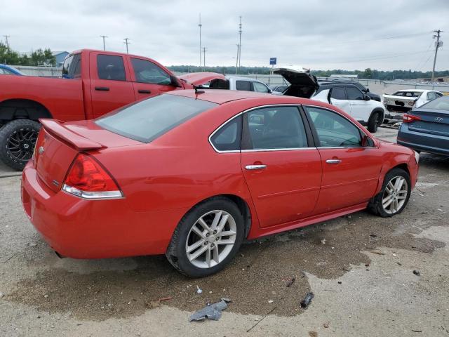 2G1WC5E32D1137879 - 2013 CHEVROLET IMPALA LTZ წითელი ფოტო 3