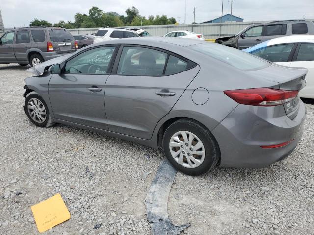 5NPD74LF1JH349483 - 2018 HYUNDAI ELANTRA SE GRAY photo 2